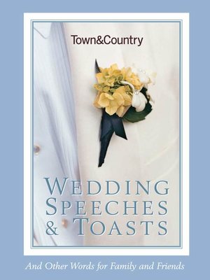 cover image of Town & Country Wedding Speeches & Toasts